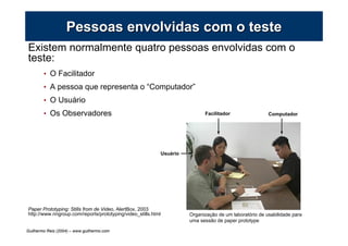 Protótipos em Papel