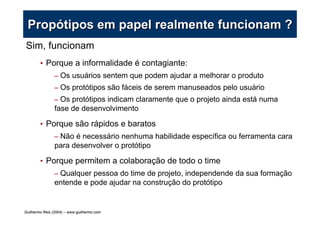 Protótipos em Papel