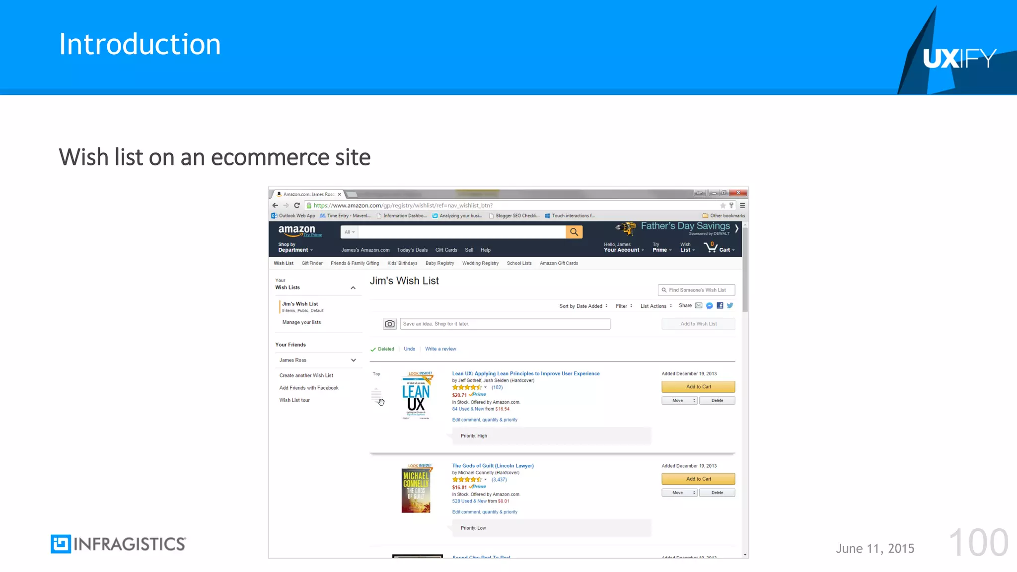 Wish list on an ecommerce site
Introduction
June 11, 2015 100
 