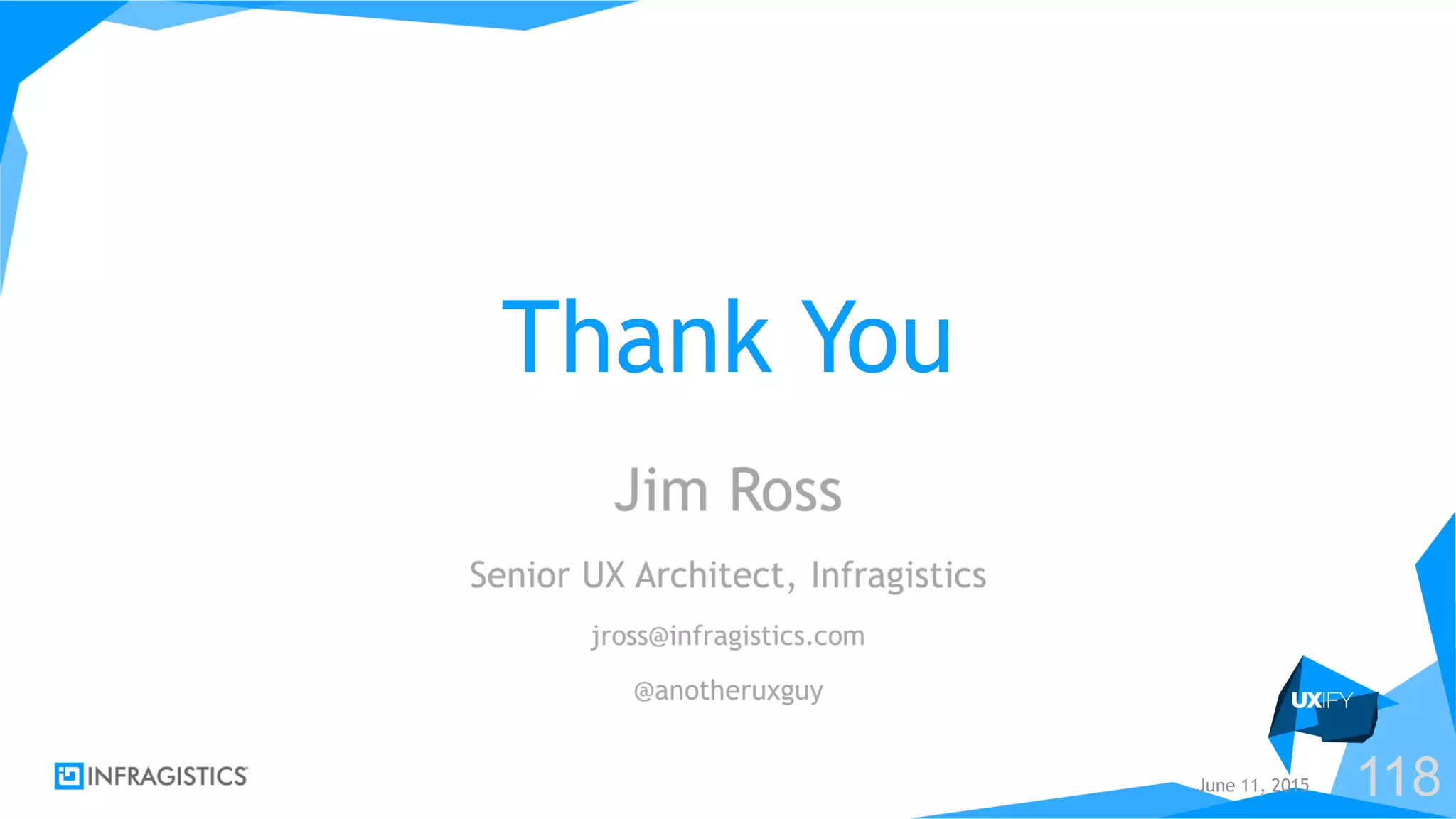 June 11, 2015 118
Thank You
 