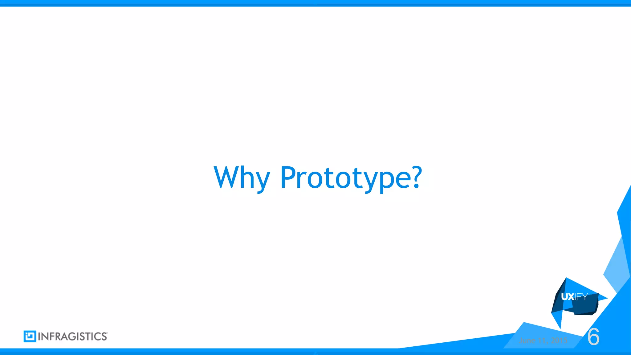 z
z
Why Prototype?
June 11, 2015 6
 