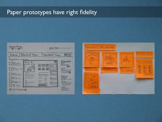 Paper Prototyping for Agile Development | PDF