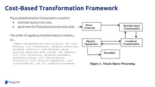 Paper reading: Cost-based Query Transformation in Oracle | PPTX