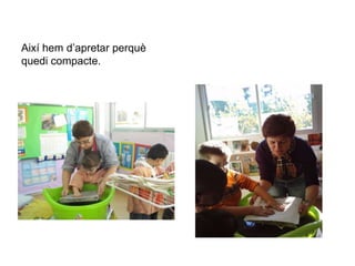 Així hem d’apretar perquè quedi compacte.