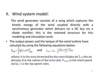 Energy management System(EMS) based fuzzy logic controller of hybrid ...