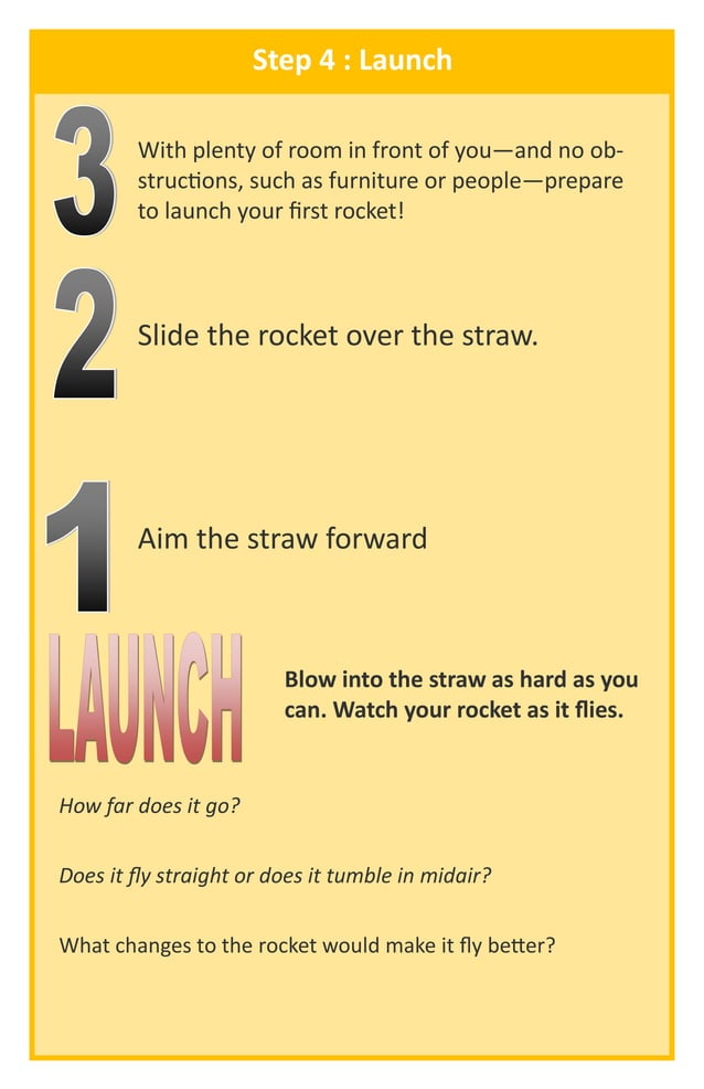 Paper rockets | PDF