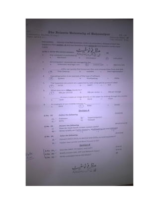 Old Papers Computers