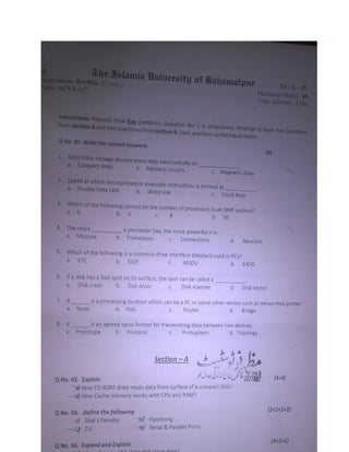 Old Papers Computers