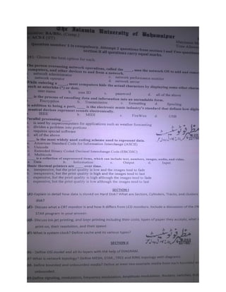 Old Papers Computers