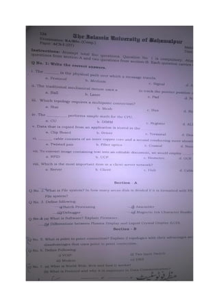 Old Papers Computers