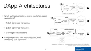 Towards Blockchain Tactics: Building Hybrid Decentralized Software Architectures (ICSA 2019)