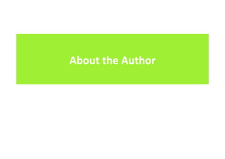 About the Author
 
