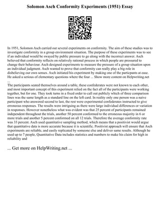 Paper Scientific Method Example Scientific Paper | PDF