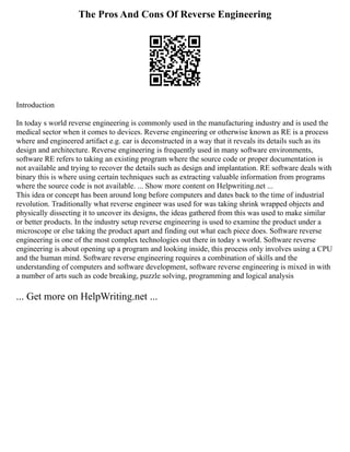 Paper Scientific Method Example Scientific Paper | PDF