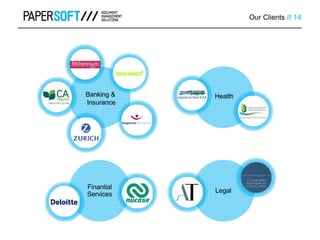 Banking &
Insurance
Health
Legal
Finantial
Services
Our Clients /// 14
 