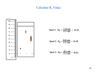 Calculate Rf Value
10
 