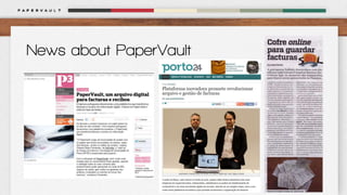 News about PaperVault

 
