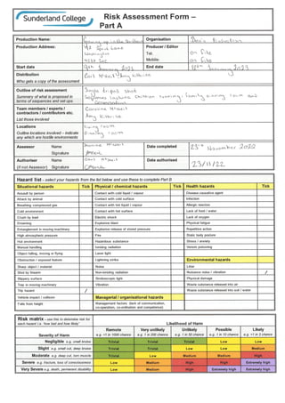 Post Production Paperwork | PDF