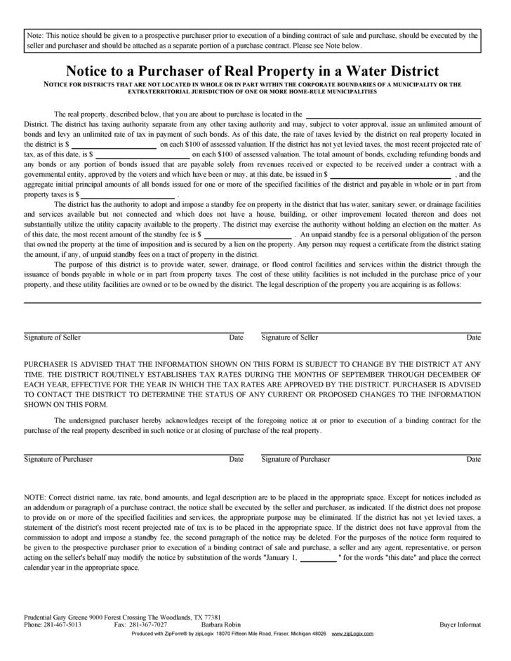 Paperwork For Buyers