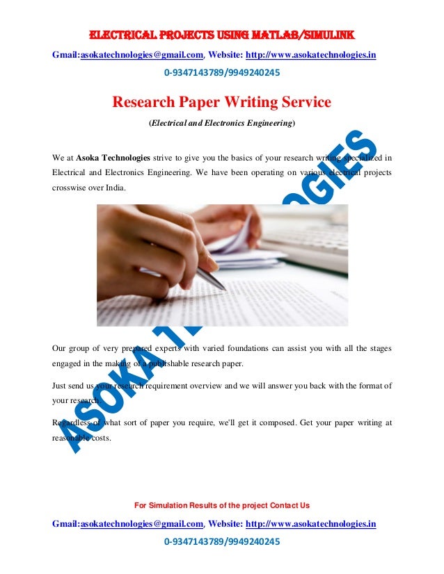 Research paper services group