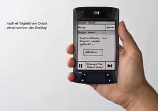 nach erfolgreichem Druck
verschwindet das Overlay
 