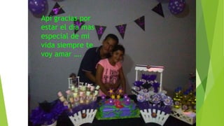 Api gracias por
estar el dia mas
especial de mi
vida siempre te
voy amar ….
 