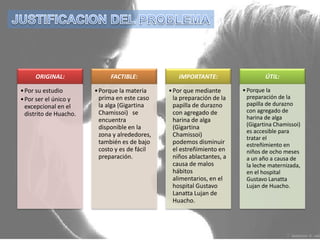 JUSTIFICACION DEL PROBLEMA