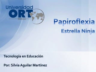 Tecnología en Educación
Por: Silvia Aguilar Martínez
 