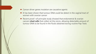 PAPseek - Screening for endometrial and ovarian cancers | PPTX