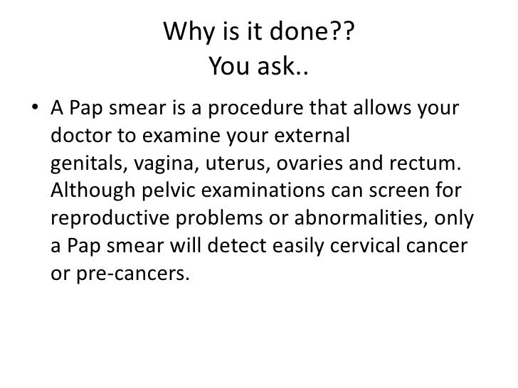 Can You Get Pap Smear On Period