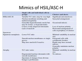 Mimics of HSIL/ASC-H
 