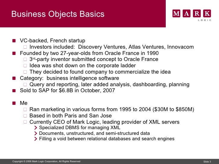 Oracle case study 1990