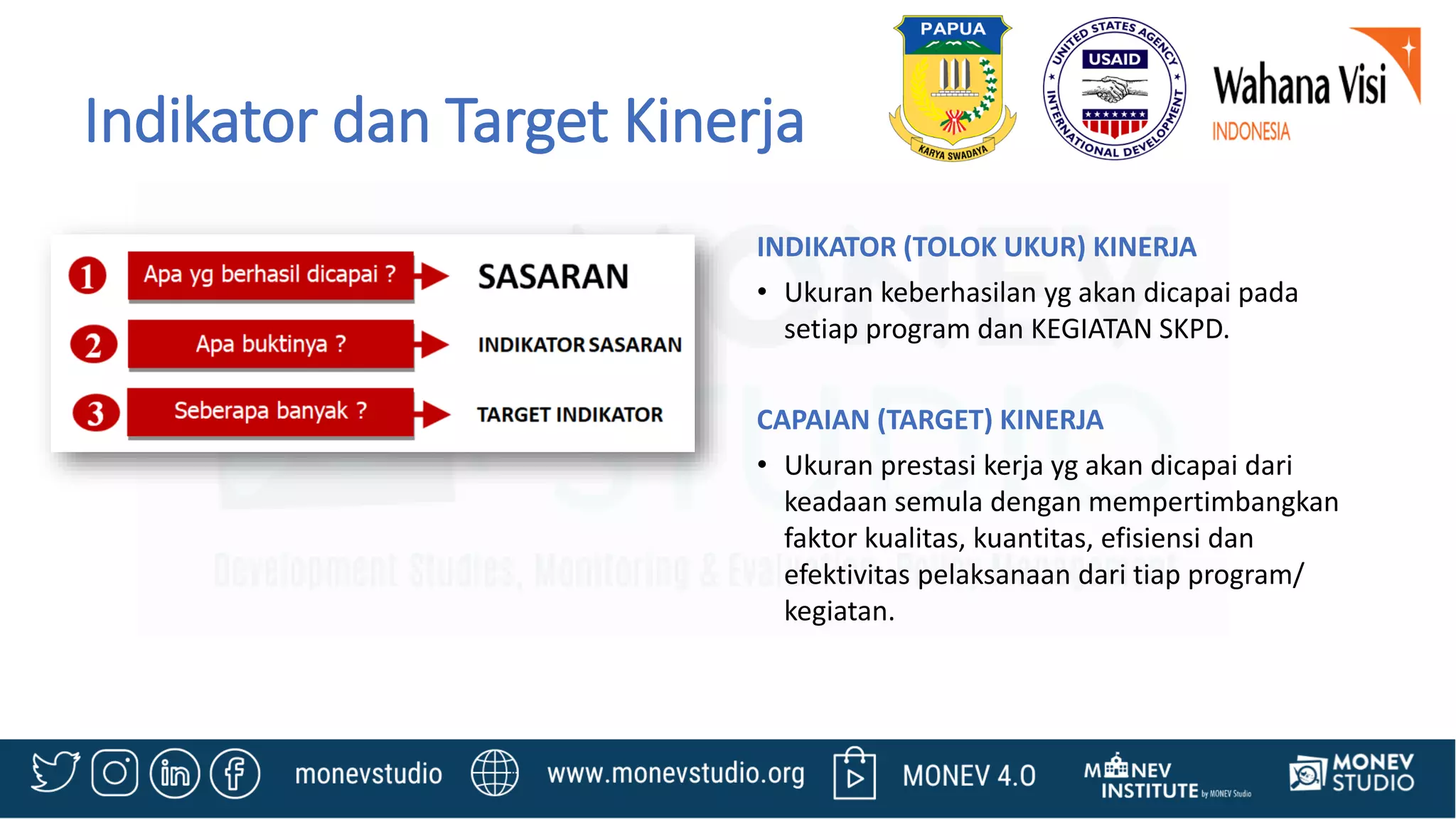 Penyusunan Indikator dan Target | PDF