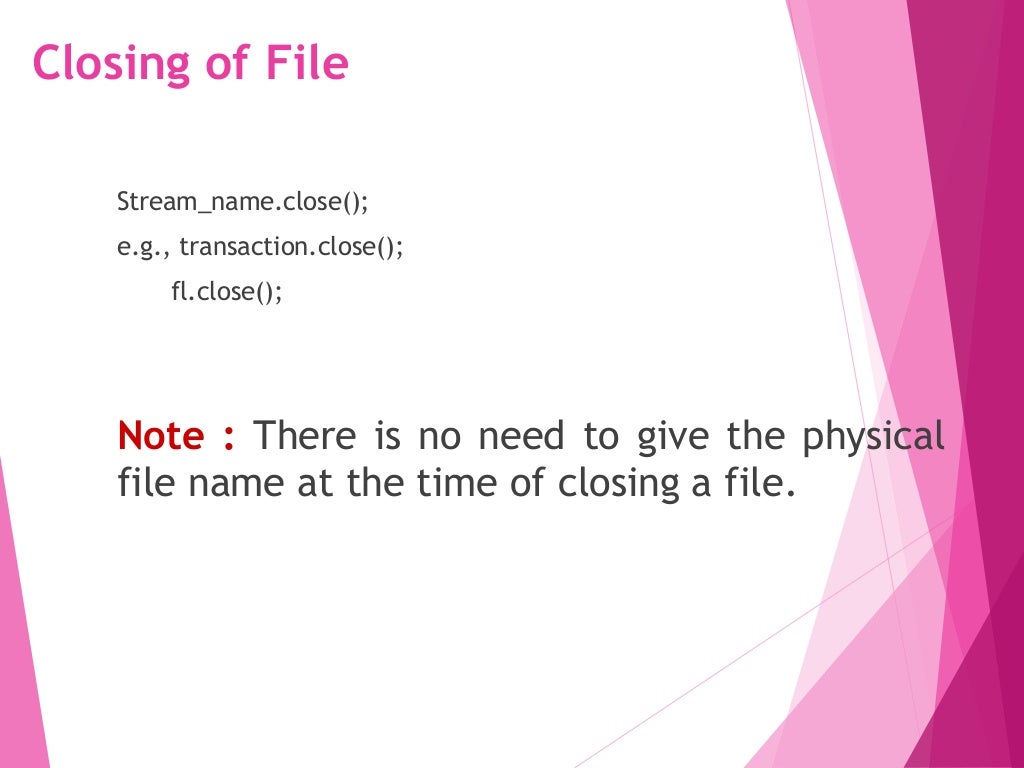 File Handling In C++(OOPs))
