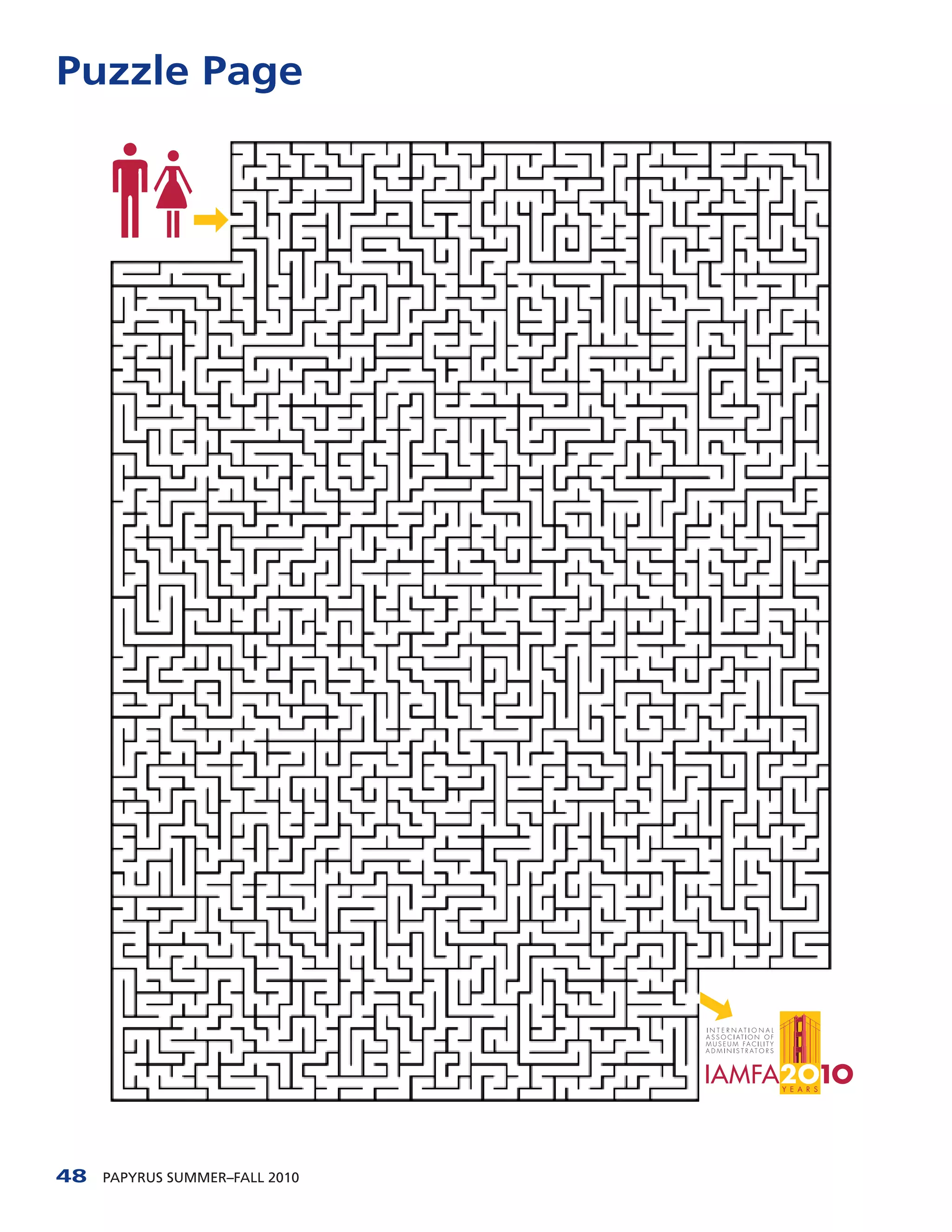 Puzzle Page




48   PAPYRUS SUMMER–FALL 2010
 