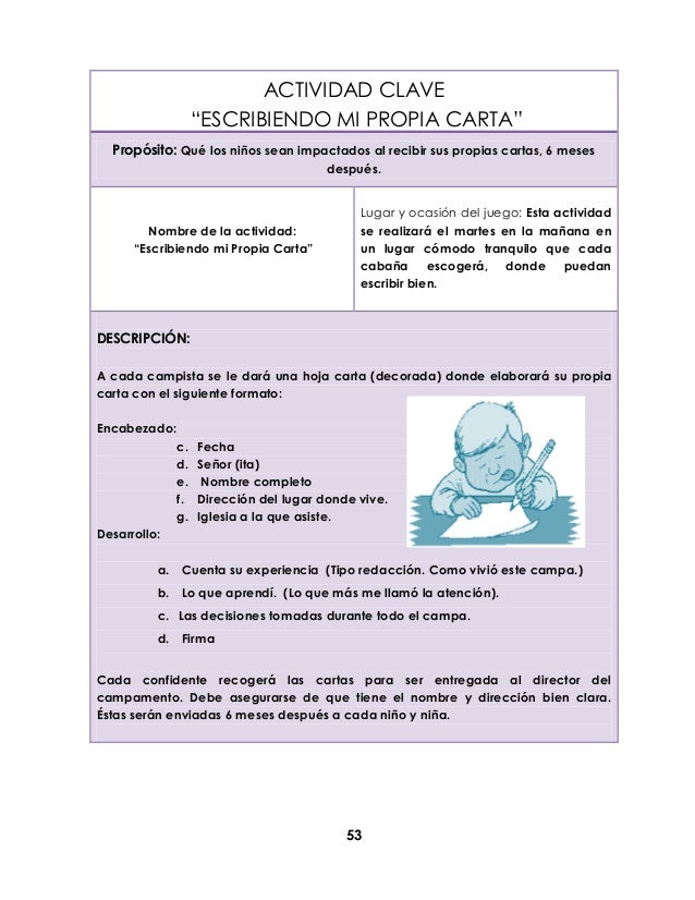 Programa de Campamento Cristiano para niños de 9-11 años