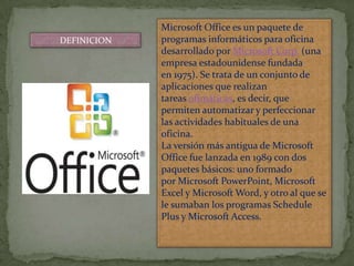Paquete office