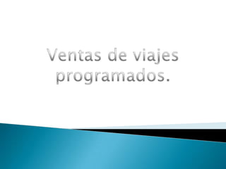 Larga distancia.Viajes Alternativos.  Oferta especial con destinos inéditos, medios de transporte y alojamientos infrecuentes y desarrollo diferente del viaje.Ejemplos:Viajes de aventura.Trekking (montañismo)Vacaciones activas.