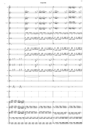 ASN

                                                                                      PAQUIME
12


                 °                                                                                           ##                                                   >
                 60

                                     ∑                            ∑                         ∑                            ∑             œœœœœœœœ œ           œ œ
        Picc.     &

                                                                                                                                       >                          >
                                                   œœœœ ˙                   œ >
                                                                              œ   œœœœœœœœ œ           œ >
                                                                                                         œ
                                                                                                             ##
                                                                                                                  œœœœ ˙             œ œ   œœœœœœœœ œ           œ œ
           Fl.       & ∑
                                                    f

                                                                                                                                           œœœœœœœœ œ             >
                                                                              >                          >   ## œ œ œ                  >                        œ œ
          Ob.        & ∑
                                                   œœœœ ˙                   œ œ   œœœœœœœœ œ           œ œ            œ˙             œ œ
                                                    f


                                                                              >                          >   ## œ œ œ                  >
     Eng. Hn.        &               ∑            œœœœ ˙                   œ œ   œœœœœœœœ œ           œ œ            œ˙             œ œ   œœœœœœœœ œ           œ >
                                                                                                                                                                  œ
                                                    f


                                                                              >                          >   ## œ œ œ œ ˙              >                          >
          Cl.        &               ∑            œœœœ ˙                   œ œ   œœœœœœœœ œ           œ œ                           œ œ   œœœœœœœœ œ           œ œ
                                                    f

                                                                                               ##
                     &               ∑                 ≈        ≈ ≈         ≈   ≈ ≈        œ ≈ œ œ ≈ œ ≈ œ œ œ œ œ œ ≈ œ œ ≈ œ ≈ œ œ œ œ œ
       B. Cl.
                                                   œ
                                                   .         œœ
                                                              .     œ œ œœœ œ œ œœ œ œ œœœ œ
                                                                        . .   .    .       . .    .      .         .     .   .      .         .     .
                                                   f

                                                   .      .         .     .   .
                                                   œ œ œ œ œ œœœ œ œ œœ œ œ œœœ œ    .         .     .      .     .         .     .   .
                                                                                                            œ œ œ œ œ œœœ œ œ œœ œ œ œœœ œ   .         .     .
                     ? w
                       w                           œ ≈ œ œ ≈ œ ≈ œ œ œ œ œ œ ≈ œ œ ≈ œ ≈ œ œ œ œ œ # œ ≈ œ œ ≈ œ ≈ œ œ œ œ œ œ ≈ œ œ ≈ œ ≈ œ œ œ œ œ
         Bsn.                                                                                             #
                                                   f


                     ?                                                                                       ##
       Cbsn.
                 ¢       w                         w                              w                                         ∑                         ∑

                                                   .
                                                   œ          .
                                                             œœ         . .   .    .       .
                                                                    œ œ œœœ œ œ œœ œ œ œœœ œ .    .    .       . . .    .
                                                                                                  œ œ œ œ œ œœœ œ œ œœ œ œ œœœ œ. .
              °?                                   œ         œœ     œ œ œœœ œ œ œœ œ œ œœœ œ
                                                                                               ##
                                                                                                  œ œ œ œ œ œœœ œ œ œœ œ œ œœœ œ
          Hn.                        ∑                 ≈        ≈ ≈         ≈   ≈ ≈          ≈   ≈ ≈       ≈   ≈ ≈
                                                   f

                                                   .      .         .     .   .
                                                   œ œ œ œ œ œœœ œ œ œœ œ œ œœœ œ    .         .     .      .     .         .     .   .
                                                                                                            œ œ œ œ œ œœœ œ œ œœ œ œ œœœ œ   .         .     .
                     ?               ∑            œ ≈ œ œ ≈ œ ≈ œ œ œ œ œ œ ≈ œ œ ≈ œ ≈ œ œ œ œ œ # œ ≈ œ œ ≈ œ ≈ œ œ œ œ œ œ ≈ œ œ ≈ œ ≈ œ œ œ œ œ
          Hn.                                                                                             #
                                                   f

                         > >
                           .
                         œ œ            > >
                                          .
                                        œ œ                                   >                          >   ##                        >                          >
         Tpt.        & ‰ J            ‰ J          Ó                    Œ   œ œ   Ó                Œ   œ œ      Ó                Œ   œ œ   Ó                Œ   œ œ
                                                                            mf


                         > >            > >                                   >                          >                             >                          >
                           .
                         œ œ              .
                                      ‰ œ œ                                 œ œ                        œ œ   ##                      œ œ                        œ œ
                     & ‰ œ œ            œ œ        Ó                    Œ   œ œ   Ó                Œ   œ œ      Ó                Œ   œ œ   Ó                Œ   œ œ
                         J              J
         Tpt.

                                                                            mf

                         > >
                           .
                         œ œ            > >
                                          .
                                        œ œ        .      .         .     .   .
                                                   œ œ œ œ œ œœœ œ œ œœ œ œ œœœ œ    .         .     .      .     .         .     .   .
                                                                                                            œ œ œ œ œ œœœ œ œ œœ œ œ œœœ œ   .         .     .
                     ? ‰ œ œ          ‰ œ œ        œ ≈ œ œ ≈ œ ≈ œ œ œ œ œ œ ≈ œ œ ≈ œ ≈ œ œ œ œ œ # œ ≈ œ œ ≈ œ ≈ œ œ œ œ œ œ ≈ œ œ ≈ œ ≈ œ œ œ œ œ
         Tbn.            J              J                                                                 #


                     ?                                                                                       ##
      B. Tbn.
                         w                         w                              w                             w                          w


                     ?                                                                                       ##
                 ¢
         Tba.                        ∑                            ∑                         ∑                            ∑                         ∑


                 °?
                 ¢
                    ‰  œ              ‰    œ                       ∑                         ∑                  œ    Œ         Ó         œ     Œ          Ó
                      œ.œ                 œ.œ
                      >>>
                      . .                 >>>
                                          . .
       Timp.




                 °
        Cym.         /               ∑                            ∑                         ∑                            ∑                         ∑



        S. D.    ¢/                  ∑                            ∑                         ∑                            ∑                         ∑

                >>> >>> œœ
                  .   .
                œœœ œœœ
             ° œœœ œœœ œœœœœœœœ
                                 œ
                           œœœœœ                                                                             ##
       Vln. I &                                                    ∑                         ∑                            ∑                         ∑

                         >>> >>> œœ
                             .
                         œœœ œœœ   .
                         œ œ œ œ œ œ œ œ œ œ œ œ œ œ œ œ œ œ œ œ œ œ œ œ œ.
                                         œœœœœœ                                   œ œ œ œ œ œ œ œ œ œ œ..
                                                                                                             ## œ œ œ œ œ œ œ œ œ œ œ.     œ œ œ œ œ œ œ œ œ œ œ..
       Vln. II       &                                                   œ
                                                     œ œ œ œ œ œ œ œ œ œ >.       œ œœœ œœ œ œœœ>     œ         œ œ œ œ œ œ œ œ œ œ >.
                                                                                                                                    œ      œ œœœ œœ œ œœœ>     œ
                                                   mp

                         >>> >>> œœœ
                             .
                         œœœ œœœ   .
                         œ œ œ œ œ œ œ œ œ œ œ œ œ œ œ œ œ œ œ œ œ œ œ œ œ.
                                           œ œ œ œ œ œ œ œ œ œ œ œ œ œ œ œ.       œ œ œ œ œ œ œ œ œ œ œ..    ## œ œ œ œ œ œ œ œ œ œ >.
                                                                                                                                    œ      œ œ œ œ œ œ œ œ œ œ >..
                                                                                                                                                               œ
                     B                                                            œœ œœœ œ œœ œœ>     œ         œ œ œ œ œ œ œ œ œ œ œ.     œœ œœœ œ œœ œœœ
                                                                         >
         Vla.
                                                   mp


                     ?                             > >> > >>> >>> >> > >>> >> > >>> >> # > >> > >>>>>>>>>> > >>> >> >>>>>>>>
                                                   œ œœ œ œœœ œœœ œœ œ œœœ œœ œ œœœ œœ # œ œœ œ œœœœœœœœœœ œ œœœ œœ œœœœœœœœ
          Vc.
                         œ œœœ œœœ œœœ œœ
                         > >>> >>> >>> >>

                     ?                                                                                       ##
          Cb.
                 ¢       œœœ œœœ œœœ œœœ
                         >>> >>> >>> >>>           œœœ œœœ œœœ œœœ
                                                   >>> >>> >>> >>>                œœœ œœœ œœœ œœœ
                                                                                  >>> >>> >>> >>>
                                                                                                                œ œœ œ œœœœœœœœœœ œ œœœ œœ œœœœœœœœ
                                                                                                                > >> > >>>>>>>>>> > >>> >> >>>>>>>>
 