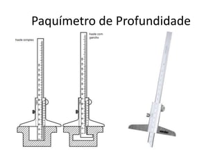 Paquímetro de Profundidade
 