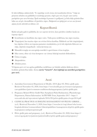 Par simfīzes sāpēm