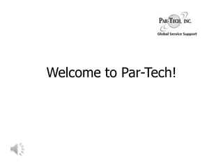 Welcome to Par-Tech!
 