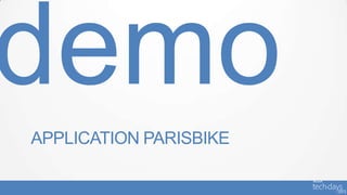 APPLICATION PARISBIKE
 