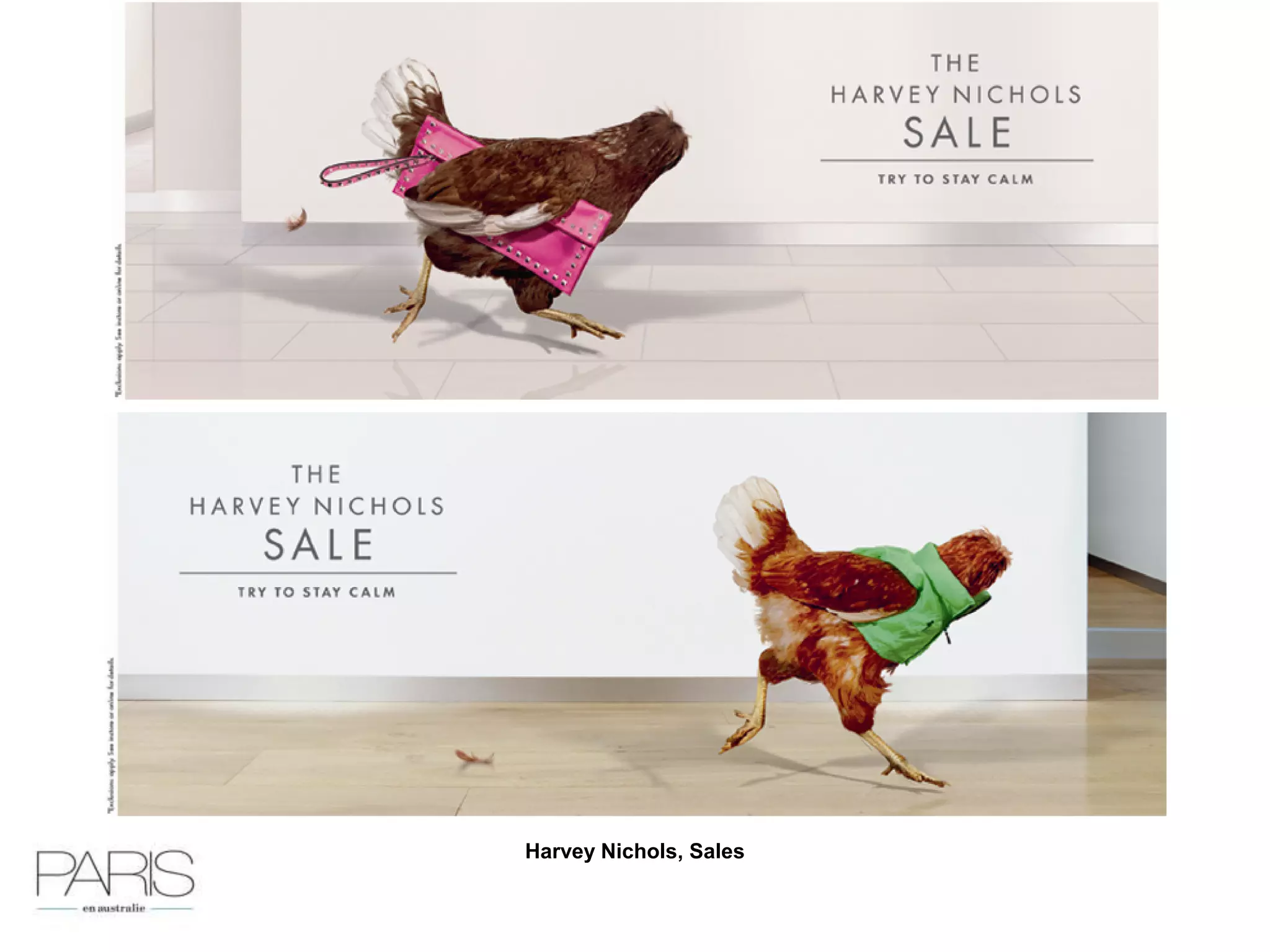 Harvey Nichols, Sale
 