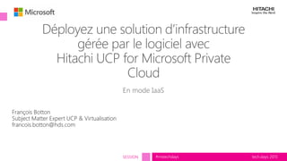 tech.days 2015#mstechdaysSESSION
 