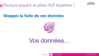 tech.days 2015#mstechdaysSESSION
…sur site…Simplement Sécurisées…sous votre contrôle !Vos données…
Stoppez la fuite de vos données
 