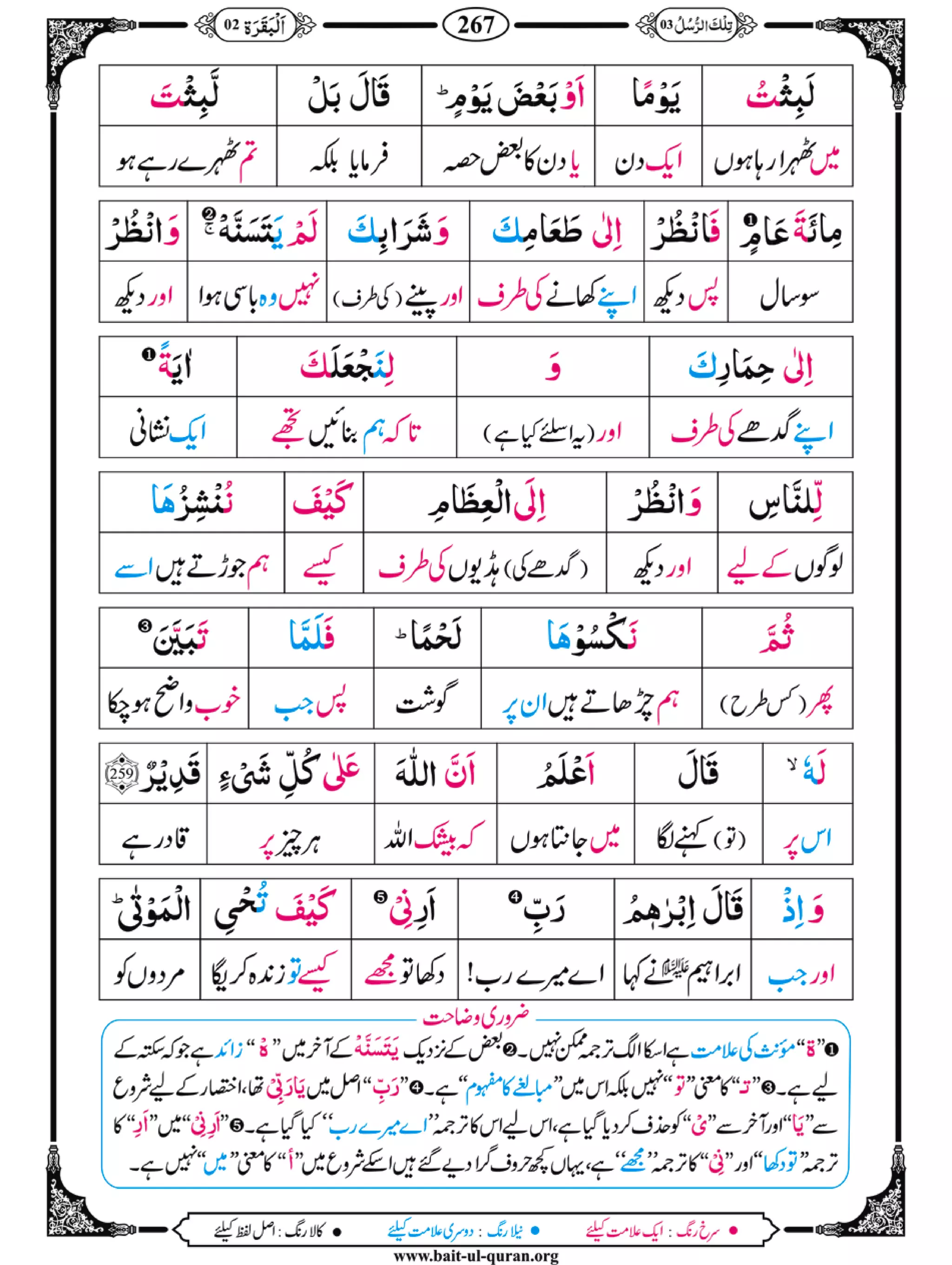 Para 03 (Misbah Ul Quran)