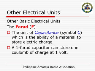 Faradic Unit FUNDAMENTALS OF ELECTRICITY & ELECTRONICS | PDF