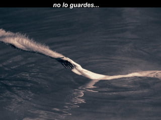 no lo guardes...  