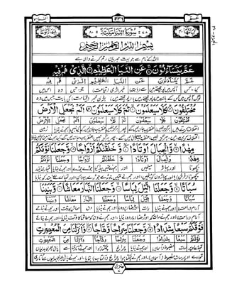 Quran with urdu translation and Tafseer | Para 30